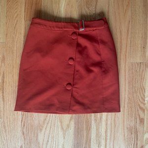 Mod Button Skirt